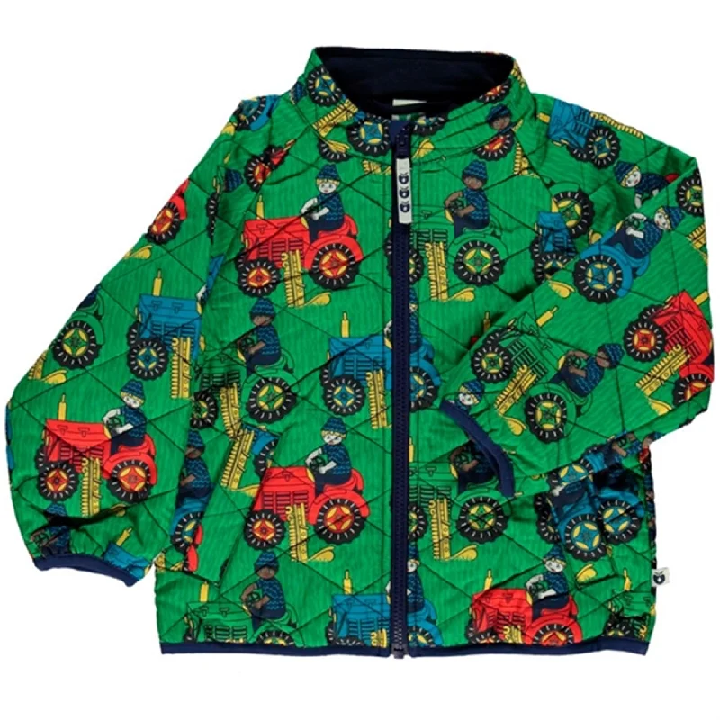 Women's trench coats with a removable belt for customizable stylingSmåfolk Green Tractor Thermo Jacket Women's trench coats with a removable belt for customizable stylingSmåfolk Green Tractor Thermo Jacket