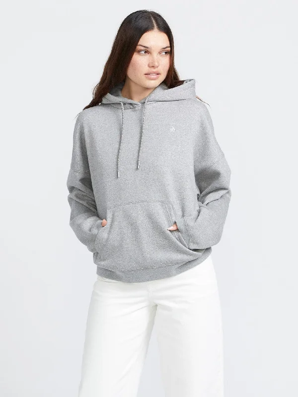 Women's long - line cardigan jackets in a soft knit for a cozy and elegant lookStone Heart Up Hoodie - Heather Grey Women's long - line cardigan jackets in a soft knit for a cozy and elegant lookStone Heart Up Hoodie - Heather Grey