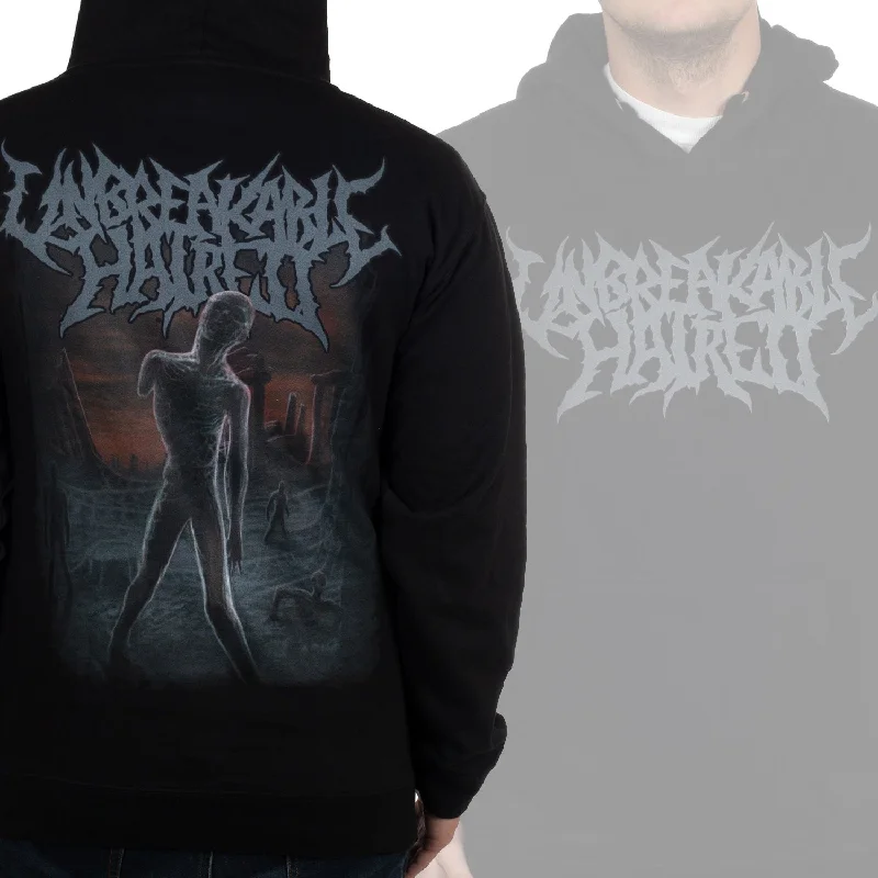Women's hoodie with a detachable hood for customizable stylingUnbreakable Hatred "Ruins" Pullover Hoodie Women's hoodie with a detachable hood for customizable stylingUnbreakable Hatred "Ruins" Pullover Hoodie