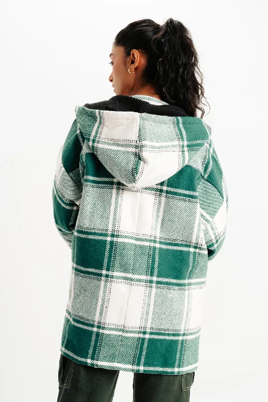Women's shearling - lined suede jackets for ultimate warmth and luxuryUnisex Green Jacket Women's shearling - lined suede jackets for ultimate warmth and luxuryUnisex Green Jacket