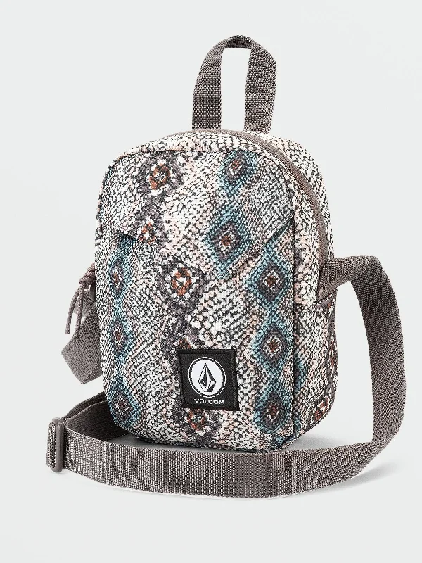 Women's cropped leather jackets with silver zippers for a punk - inspired outfitVolcom Cross-Body Stash Backpack - Animal Print Women's cropped leather jackets with silver zippers for a punk - inspired outfitVolcom Cross-Body Stash Backpack - Animal Print