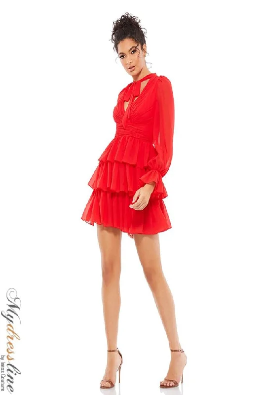 Printed Abstract Women Dress for a Modern and Artistic Appeal Printed Abstract Women Dress for a Modern and Artistic Appeal Mac Duggal 55418 Printed Abstract Women Dress for a Modern and Artistic Appeal Printed Abstract Women Dress for a Modern and Artistic Appeal Mac Duggal 55418