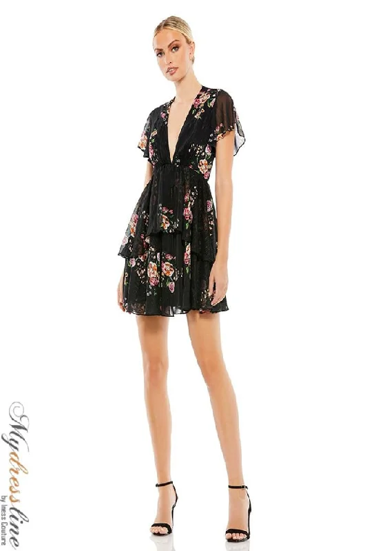 Mini Women Dress with a Short Hem for a Young and Trendy Style Mini Women Dress with a Short Hem for a Young and Trendy Style Mac Duggal 55673