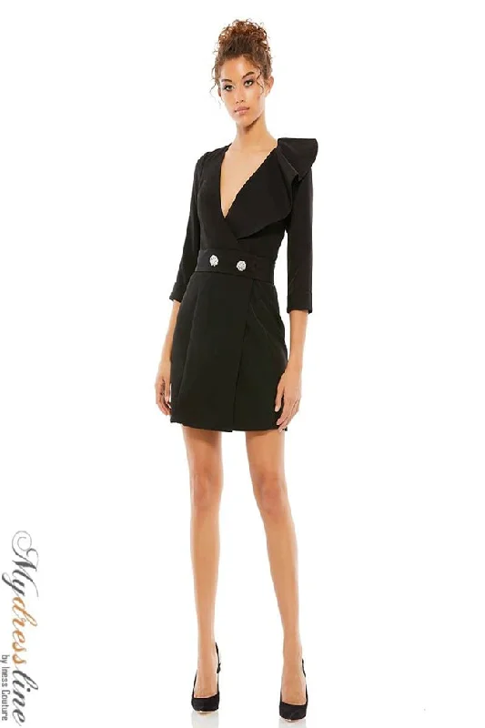 Mini Women Dress with a Short Hem for a Young and Trendy Style Mini Women Dress with a Short Hem for a Young and Trendy Style Mac Duggal 55692 Mini Women Dress with a Short Hem for a Young and Trendy Style Mini Women Dress with a Short Hem for a Young and Trendy Style Mac Duggal 55692