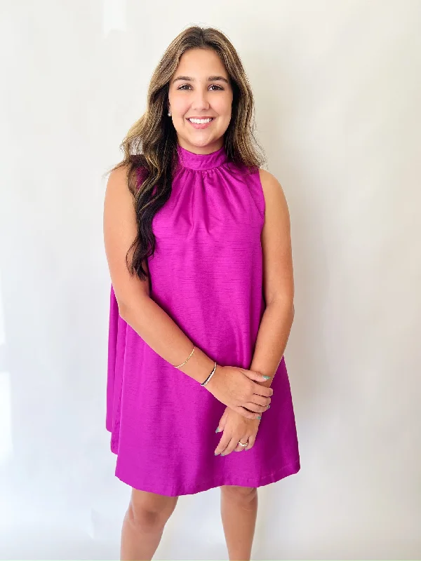Strapless Women Dress with a Built - in Bra for Comfort and Support Strapless Women Dress with a Built - in Bra for Comfort and Support Magenta Madeline Halter Dress Strapless Women Dress with a Built - in Bra for Comfort and Support Strapless Women Dress with a Built - in Bra for Comfort and Support Magenta Madeline Halter Dress