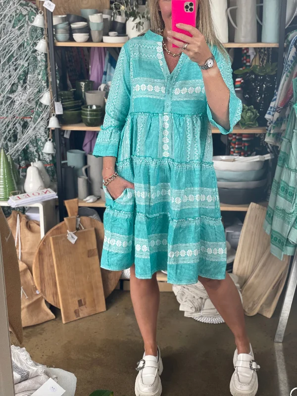 Little Black Women Dress with Sequins for a Glamorous Night Out Little Black Women Dress with Sequins for a Glamorous Night Out Copenhagen Mediterranean Mini Dress Mint Aqua