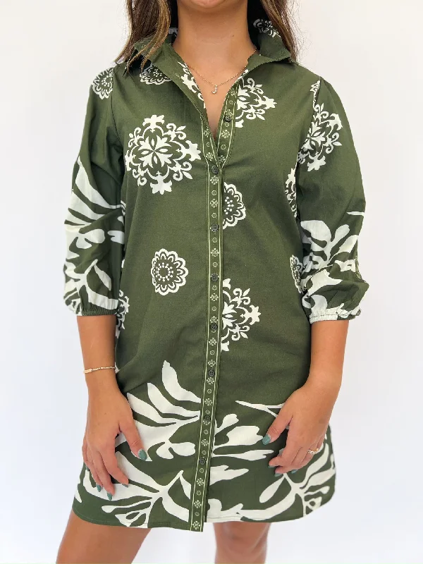 Off - the - Shoulder Women Dress for a Romantic and Feminine Look Off - the - Shoulder Women Dress for a Romantic and Feminine Look Olive Foliage Ava Dress
