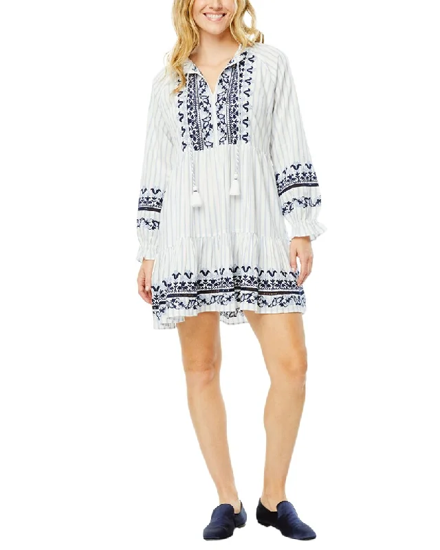Empire Waist Women Dress to Accentuate the Bust and Conceal the Waist Empire Waist Women Dress to Accentuate the Bust and Conceal the Waist Roller Rabbit Edessa Embroidered Janni Dress