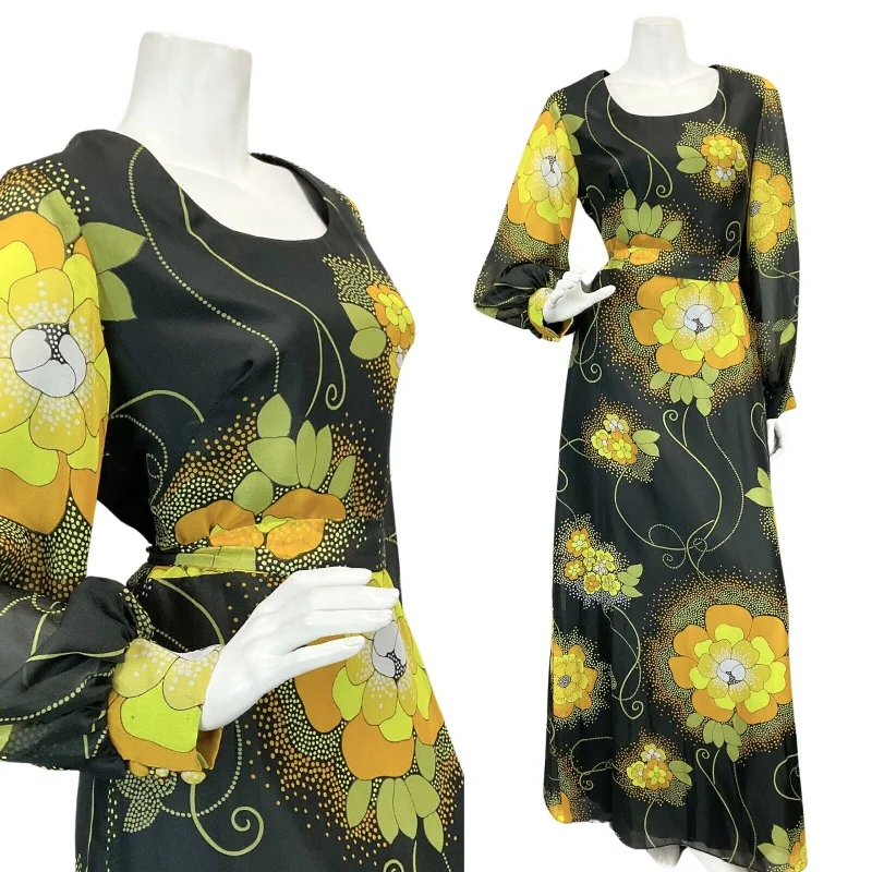 Lace - Embellished Women Dress for an Elegant and Sophisticated Appearance Lace - Embellished Women Dress for an Elegant and Sophisticated Appearance VTG 60s 70s BLACK YELLOW ORANGE FLORAL PRINT PSYCHEDELIC MAXI DRESS 10 12 Lace - Embellished Women Dress for an Elegant and Sophisticated Appearance Lace - Embellished Women Dress for an Elegant and Sophisticated Appearance VTG 60s 70s BLACK YELLOW ORANGE FLORAL PRINT PSYCHEDELIC MAXI DRESS 10 12