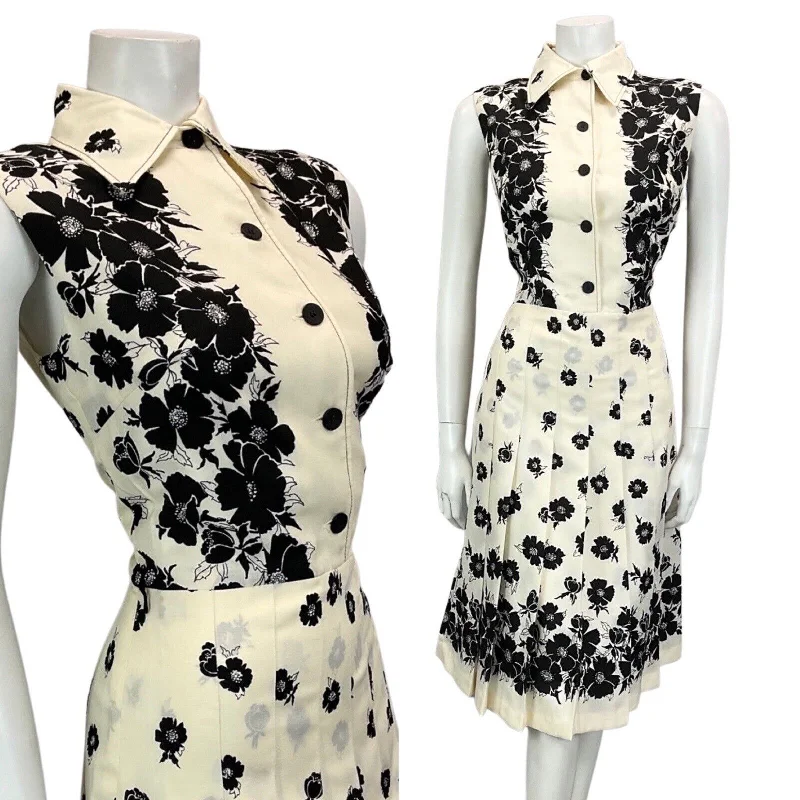 Strapless Women Dress with a Built - in Bra for Comfort and Support Strapless Women Dress with a Built - in Bra for Comfort and Support VTG 60S 70S OFF WHITE BLACK FLORAL PATTERNED BOHO MOD PLEATED MIDI DRESS 12 14 Strapless Women Dress with a Built - in Bra for Comfort and Support Strapless Women Dress with a Built - in Bra for Comfort and Support VTG 60S 70S OFF WHITE BLACK FLORAL PATTERNED BOHO MOD PLEATED MIDI DRESS 12 14