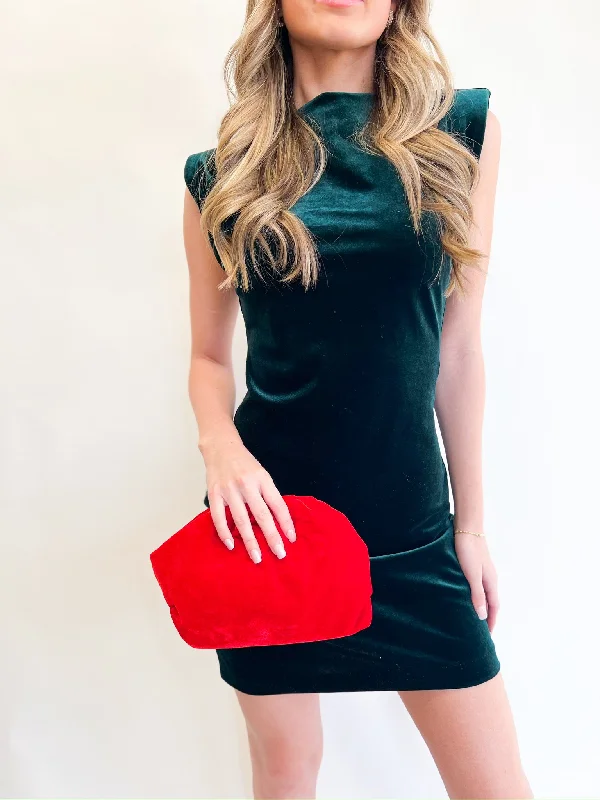 Lace - Embellished Women Dress for an Elegant and Sophisticated Appearance Lace - Embellished Women Dress for an Elegant and Sophisticated Appearance Winter Pine Velvet Astoria Dress