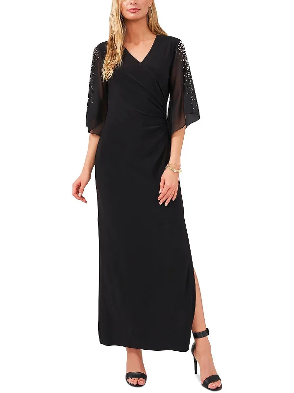 Wrap - Style Women Dress with Adjustable Fit for All Body Types Wrap - Style Women Dress with Adjustable Fit for All Body Types Womens Beaded V-Neck Evening Dress Wrap - Style Women Dress with Adjustable Fit for All Body Types Wrap - Style Women Dress with Adjustable Fit for All Body Types Womens Beaded V-Neck Evening Dress