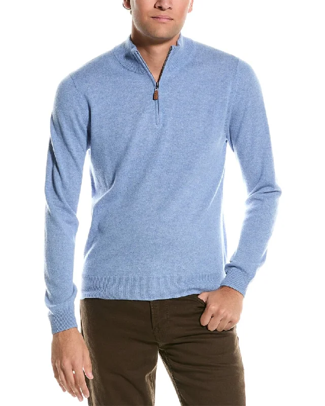 Men's Ribbed Bodycon Sweater in Red for a Sexy and Confident Night OutMette Quarter Zip Cashmere Pullover Men's Ribbed Bodycon Sweater in Red for a Sexy and Confident Night OutMette Quarter Zip Cashmere Pullover