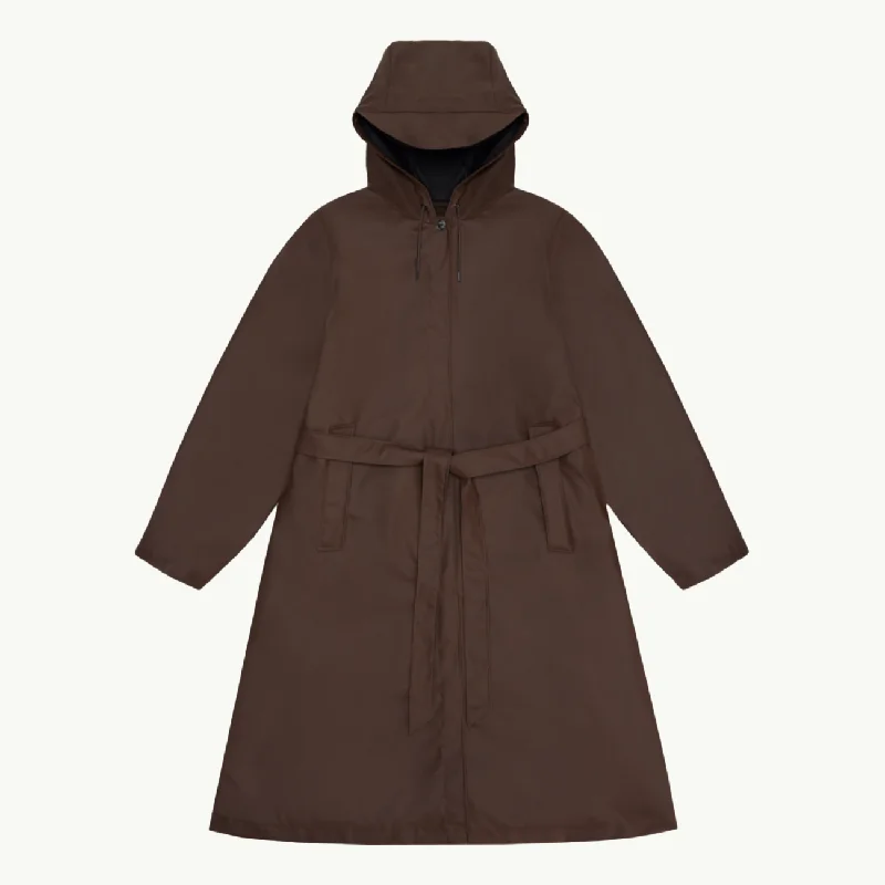 Men coats with a water - resistant finish for light rain and splashesA-Line Longer Jacket - Frame Men coats with a water - resistant finish for light rain and splashesA-Line Longer Jacket - Frame