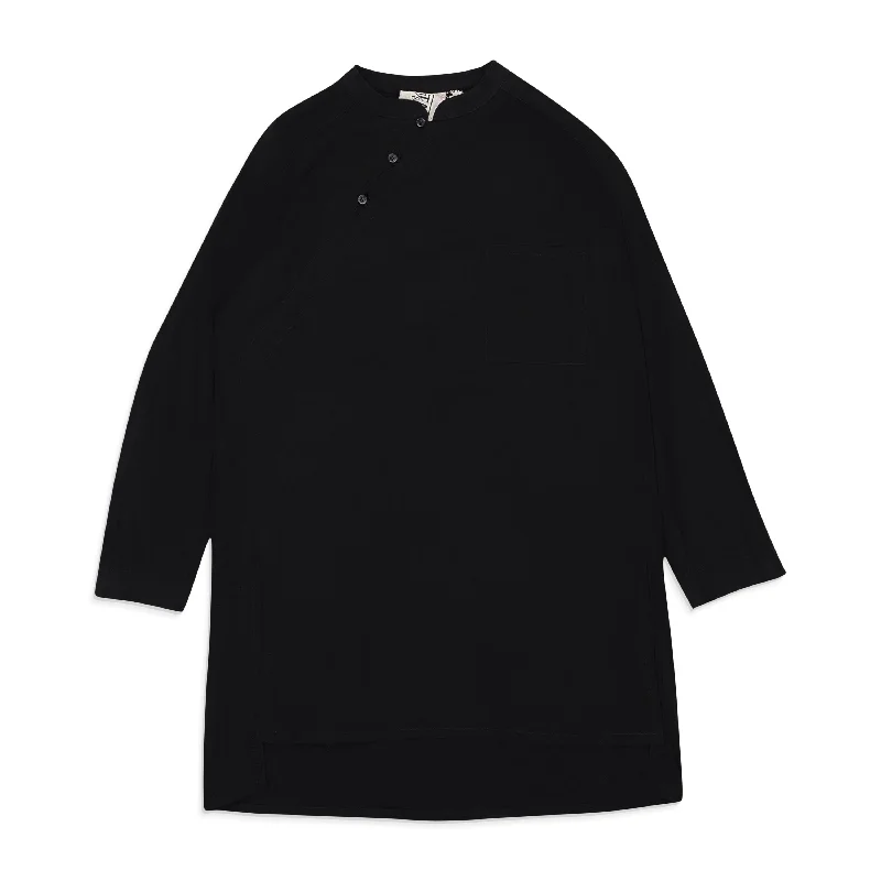 Men's organic cotton crew - neck t - shirts for everyday comfort1/8 TAKAMURA CAMISA MONGOL BLACK ASYMMETRICAL SHIRT Men's organic cotton crew - neck t - shirts for everyday comfort1/8 TAKAMURA CAMISA MONGOL BLACK ASYMMETRICAL SHIRT