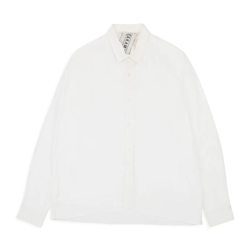Men's moisture - wicking athletic t - shirts for intense workouts1/8TH TAKAMURA SEAMED WHITE BUTTON DOWN SHIRT Men's moisture - wicking athletic t - shirts for intense workouts1/8TH TAKAMURA SEAMED WHITE BUTTON DOWN SHIRT