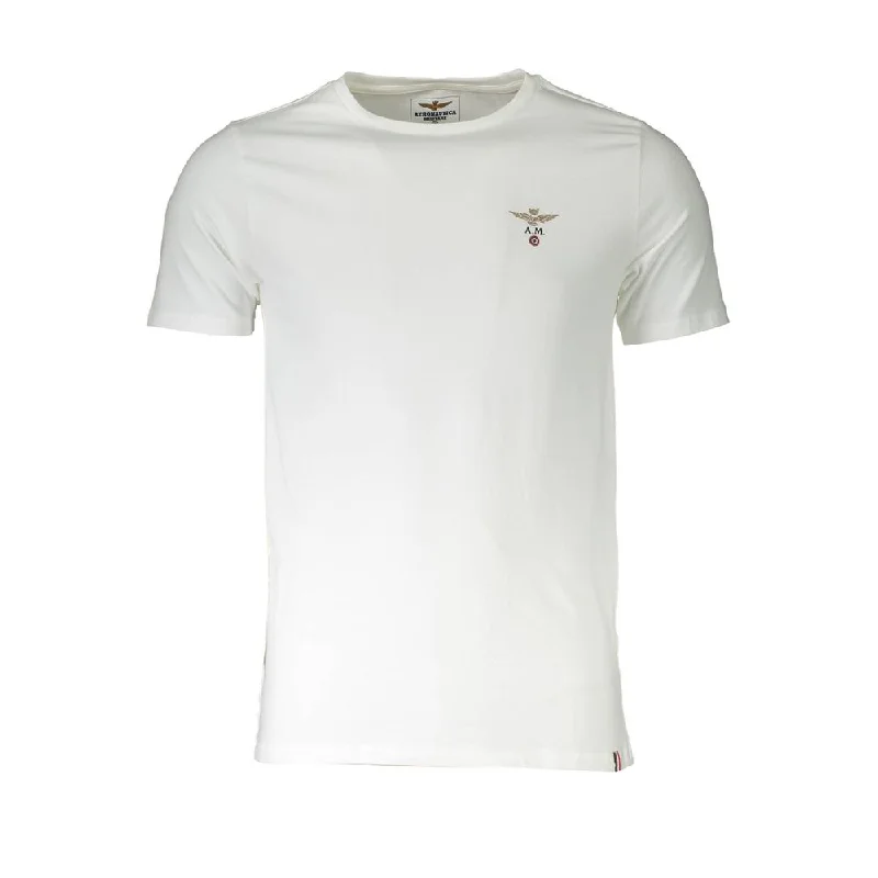 Men's polo t - shirts with a contrast collar for a preppy lookAeronautica Militare Cotton Men's T-Shirt Men's polo t - shirts with a contrast collar for a preppy lookAeronautica Militare Cotton Men's T-Shirt