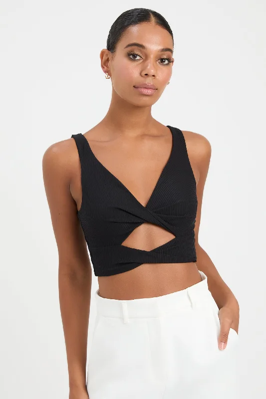 Sustainable Organic Cotton Women's Crop Top in Khaki for an Eco - Friendly ChoiceAlyssa Twist Top Sustainable Organic Cotton Women's Crop Top in Khaki for an Eco - Friendly ChoiceAlyssa Twist Top