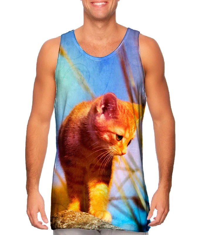 Halter Neck Women's Modal Blend Tank Tops for ComfortBold Kitten