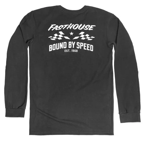 Plaid Women Long Sleeve Top for a Preppy VibeBound Long Sleeve Tee - Black