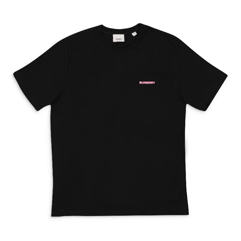 Men's UV - protection t - shirts for outdoor activities in the sunBURBERRY OAK LEAF CREST BLACK T-SHIRT Men's UV - protection t - shirts for outdoor activities in the sunBURBERRY OAK LEAF CREST BLACK T-SHIRT