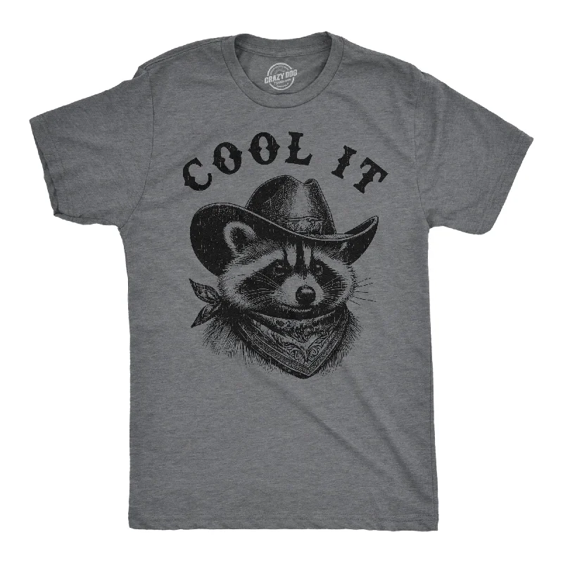Men's eco - friendly recycled t - shirts for sustainable fashion choicesCool It Cowboy Men's T Shirt Men's eco - friendly recycled t - shirts for sustainable fashion choicesCool It Cowboy Men's T Shirt