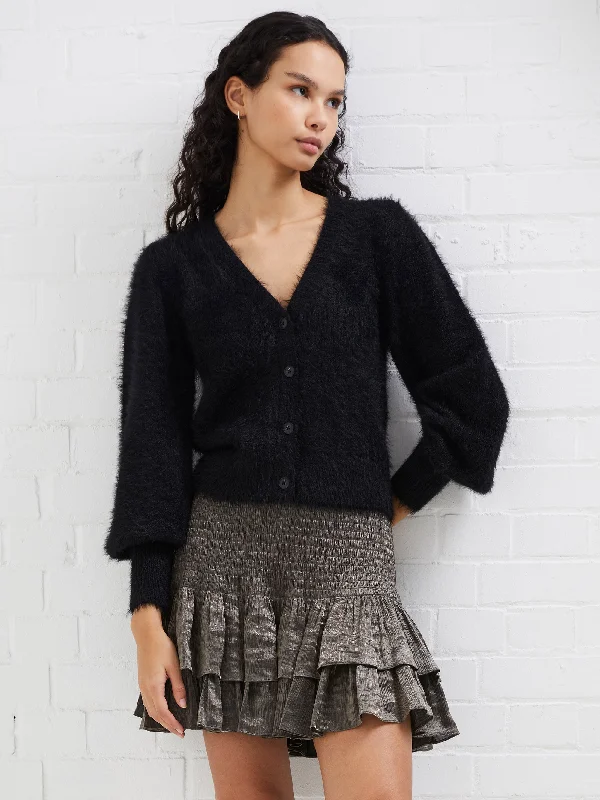 Leather Look Women Shorts for an Edgy and Chic StyleDafne Shine Mini Skirt