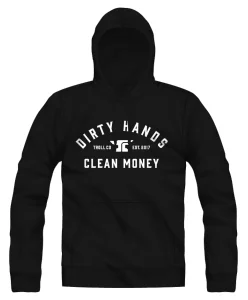 Striped Women Long Sleeve Top in a Timeless PatternDCHM Classic Hoodie Mini, Black