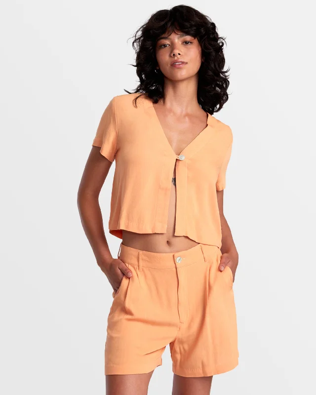 Jeanette Women Shorts with a Soft and Comfortable FeelDel Mar Shorts - Copper Tan