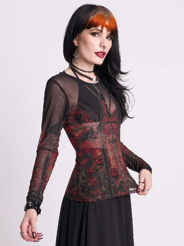 Thermal Women Long Sleeve Top for Extra Warmth in WinterDragon's House Top