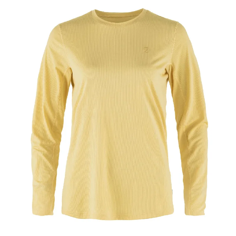 Women's classic white cotton polo shirt for casual outingsFjallraven Womens Abisko Day Hike LS Mais Yellow Women's classic white cotton polo shirt for casual outingsFjallraven Womens Abisko Day Hike LS Mais Yellow