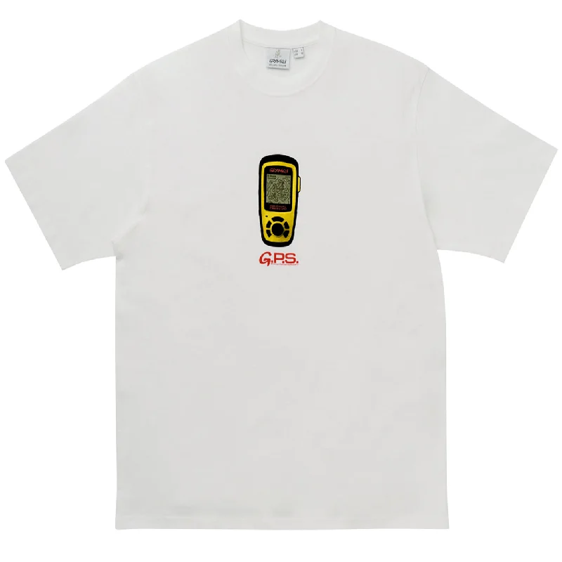 Polo shirt with a built - in bra for added supportGramicci GPS Tee White