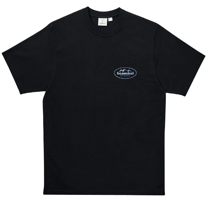Machine - washable polo shirt in durable jersey fabricGramicci Mountaineering Tee Vintage Black Machine - washable polo shirt in durable jersey fabricGramicci Mountaineering Tee Vintage Black