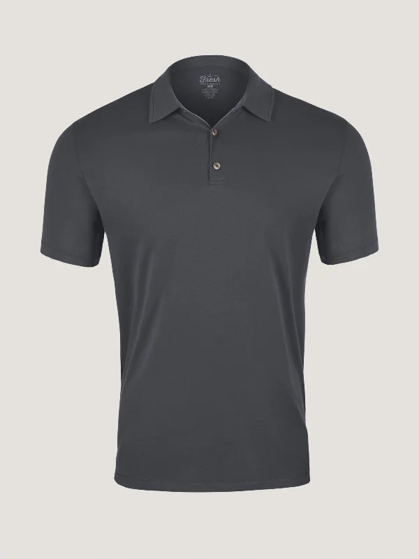 Zip - off sleeves polo shirt for changing weather conditionsGraphite Torrey Polo FINAL SALE Zip - off sleeves polo shirt for changing weather conditionsGraphite Torrey Polo FINAL SALE