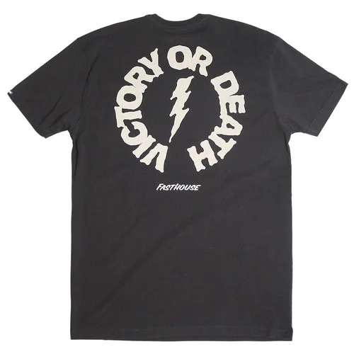 Printed Graphic Women Long Sleeve Top with a Bold StatementHail Mary Tee - Black