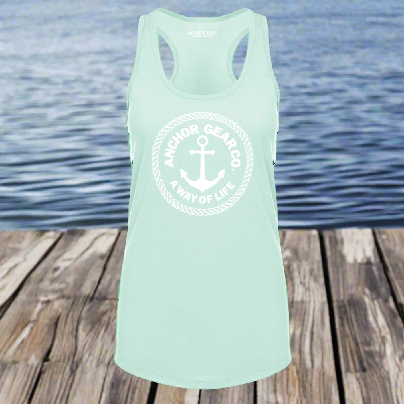 Scoop Neck Women's Linen Blend Tank Tops for SummerWomen's Tanks