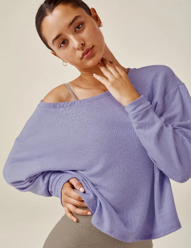 Cable - Knit Women Long Sleeve Top with a Cozy TextureLet Loose Pullover