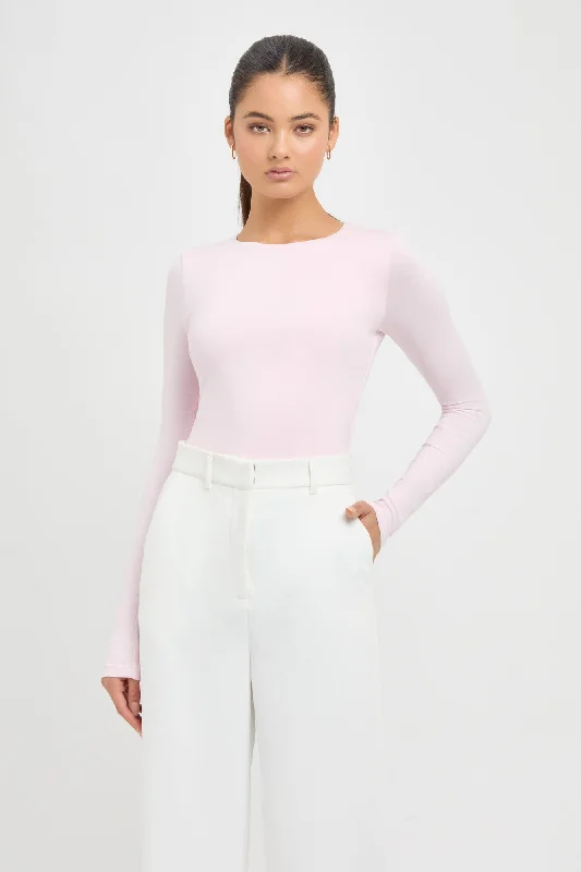 Striped Women's Crop Top in Navy and White for a Nautical and Timeless StyleLong Sleeve Crop Top Striped Women's Crop Top in Navy and White for a Nautical and Timeless StyleLong Sleeve Crop Top