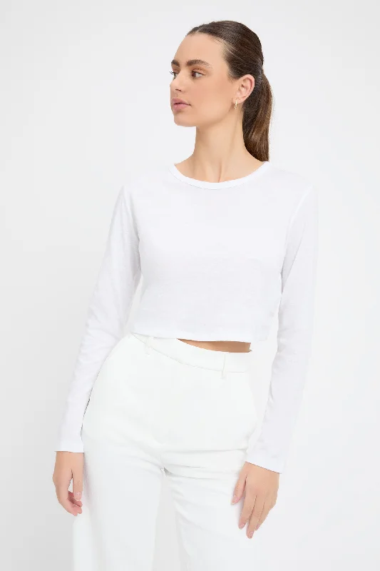 Sequin - Embellished Women's Crop Top in Black for a Glamorous Party LookLucienne Long Sleeve Top Sequin - Embellished Women's Crop Top in Black for a Glamorous Party LookLucienne Long Sleeve Top