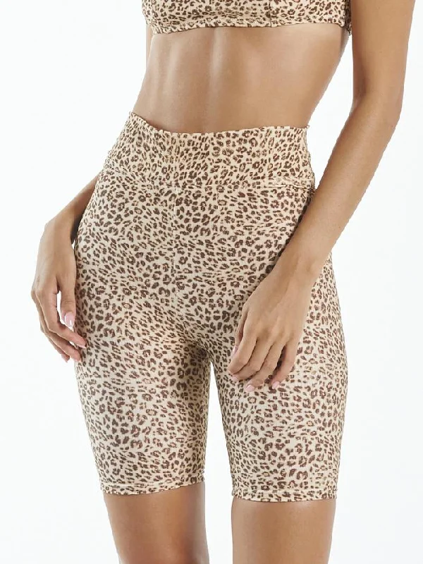 Elastic Waist Women Shorts for Easy Wear and ComfortMild Animal Bike Short - Desert Gold Elastic Waist Women Shorts for Easy Wear and ComfortMild Animal Bike Short - Desert Gold