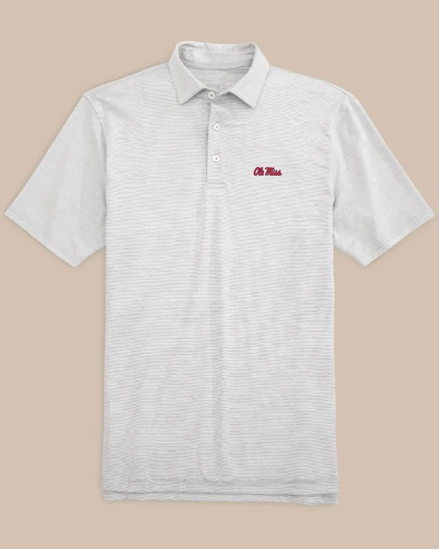 School uniform - style polo shirt with a specific logoOle Miss Driver Spacedye Polo Shirt School uniform - style polo shirt with a specific logoOle Miss Driver Spacedye Polo Shirt