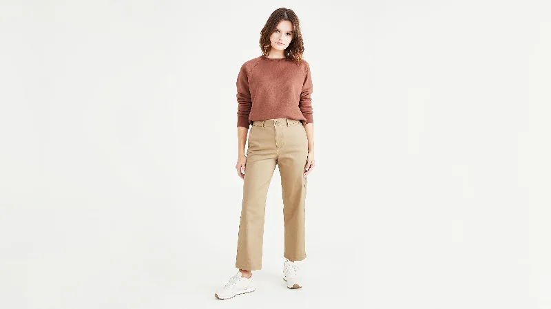 Embroidered Women Shorts with Intricate DesignsOriginal Khakis, High Waisted, Straight Fit Embroidered Women Shorts with Intricate DesignsOriginal Khakis, High Waisted, Straight Fit