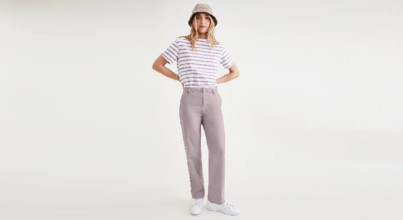 Ruffled Hem Women Shorts to Add a Feminine TouchOriginal Khakis, High Waisted, Straight Fit Ruffled Hem Women Shorts to Add a Feminine TouchOriginal Khakis, High Waisted, Straight Fit