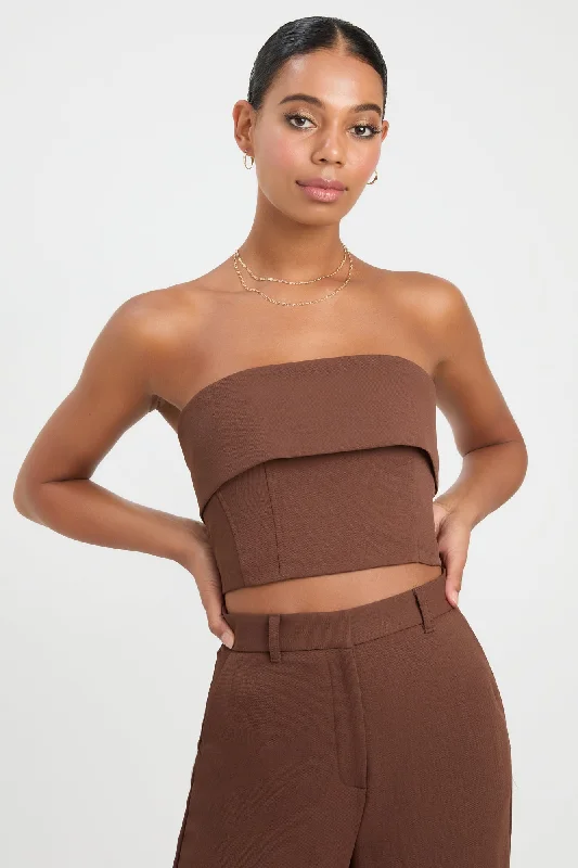 Sustainable Organic Cotton Women's Crop Top in Khaki for an Eco - Friendly ChoiceOyster Corset Top Sustainable Organic Cotton Women's Crop Top in Khaki for an Eco - Friendly ChoiceOyster Corset Top