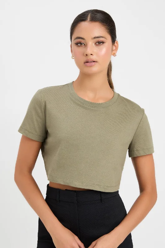 Velvet Women's Crop Top in Purple for a Luxurious and Rich - Hued Winter LookRochelle Cropped Tee Velvet Women's Crop Top in Purple for a Luxurious and Rich - Hued Winter LookRochelle Cropped Tee