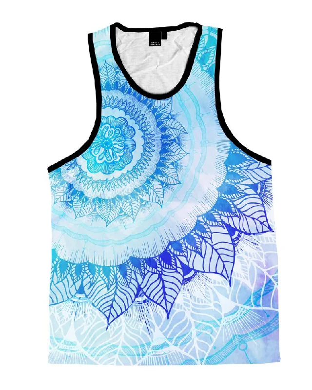 Women's Sleeveless Ribbed Tank Tops for a Trendy LookRose Bud Mandala Unisex Tank Top Women's Sleeveless Ribbed Tank Tops for a Trendy LookRose Bud Mandala Unisex Tank Top