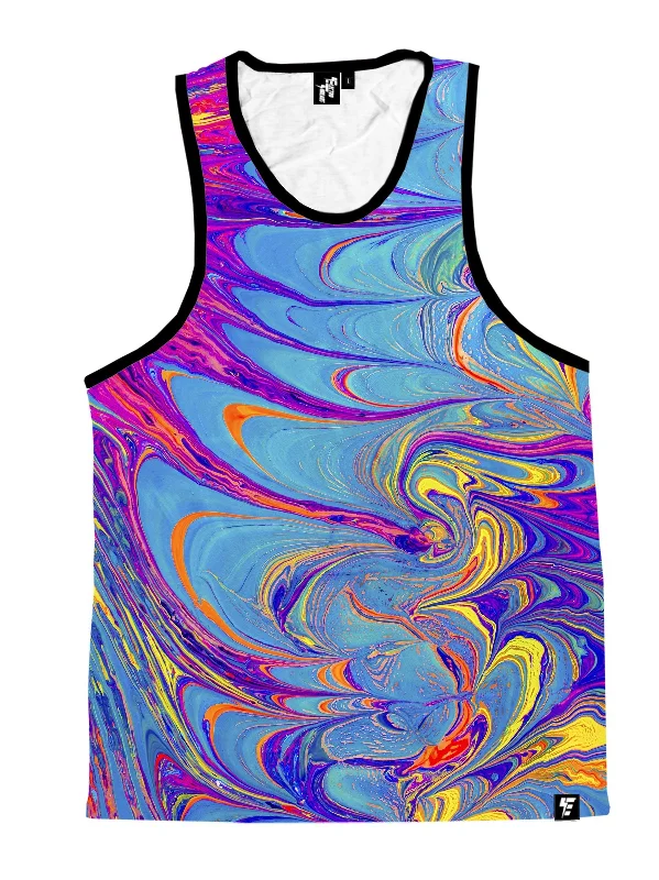 Plus Size Women's Embroidered Tank Tops in Boho StylesSapphire Sea Unisex Tank Top