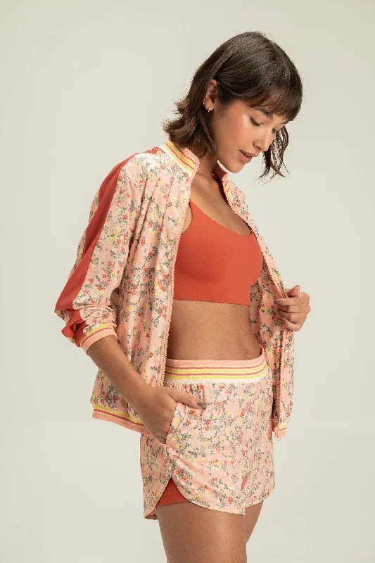 Patterned Geometric Women Shorts for a Modern AppealSky Garden Shorts