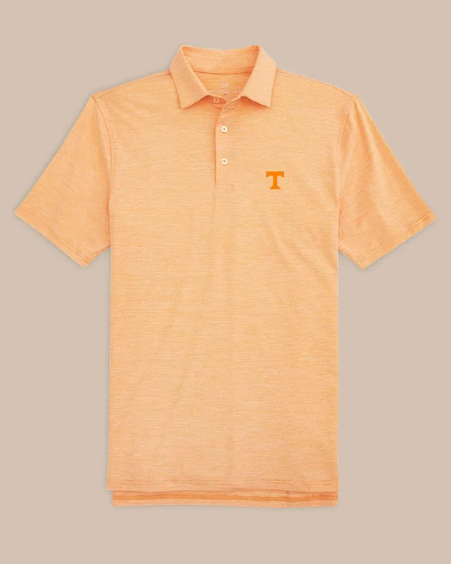 Polo shirt with a cropped length for a trendy lookTennessee Vols Driver Spacedye Polo Shirt