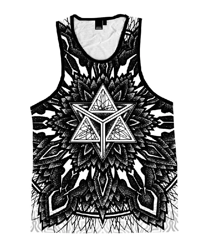 V - Neck Women's Moisture - Wicking Tank Tops for RunningTetra Star Mandala Unisex Tank Top V - Neck Women's Moisture - Wicking Tank Tops for RunningTetra Star Mandala Unisex Tank Top
